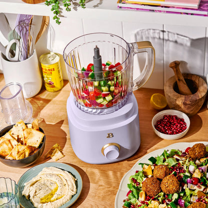 Beautiful 10-Cup Food Processor with Accessories, White Icing by Drew Barrymore