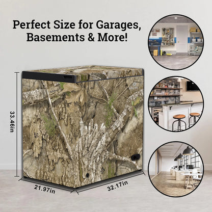 Realtree 7-cu ft Manual Defrost Chest Freezer (Camouflage)
