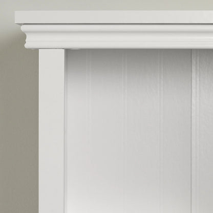 Gascony 4-Shelf Bookcase-Rubbed Black-South Shore