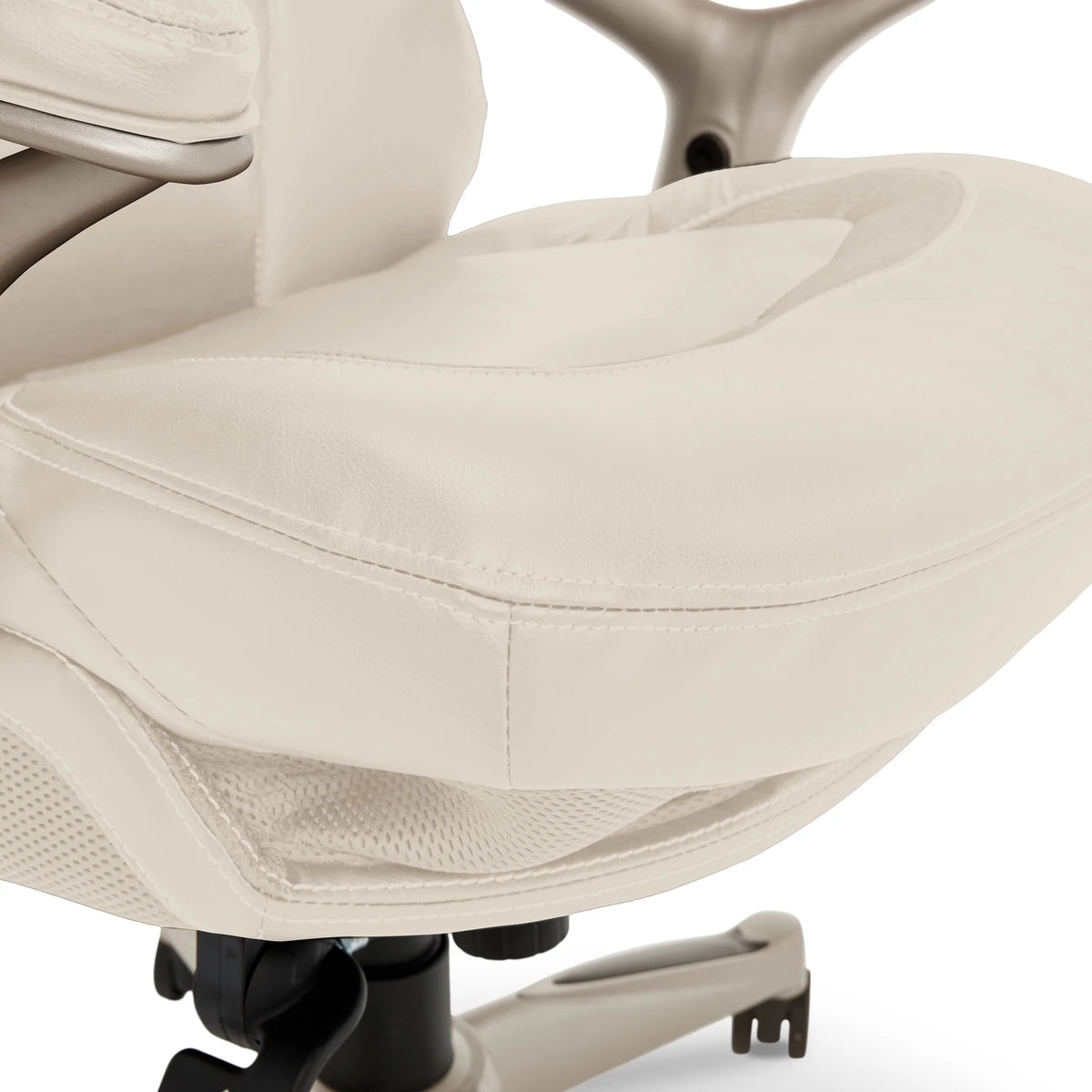 Serta Back in Motion Technology Fabric Executive Office Chair, Light Gray