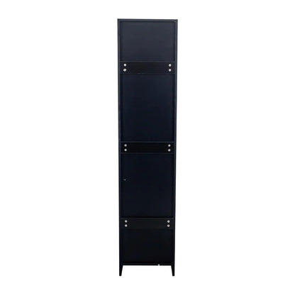 Slim Tall Storage Cabinet,Pantry Cabinet with Doors Shelves Small Space for Kitchen Living Room Bathroom