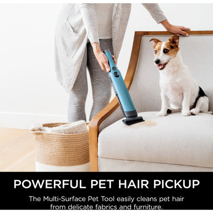 Shark Cordless Handheld Vacuum , Wandvac, for Pet Hair, Carpet & Car, Powerful suction, high speed brushless motor, ultralight weight, with easy emptying and charging dock, WV200, Graphite