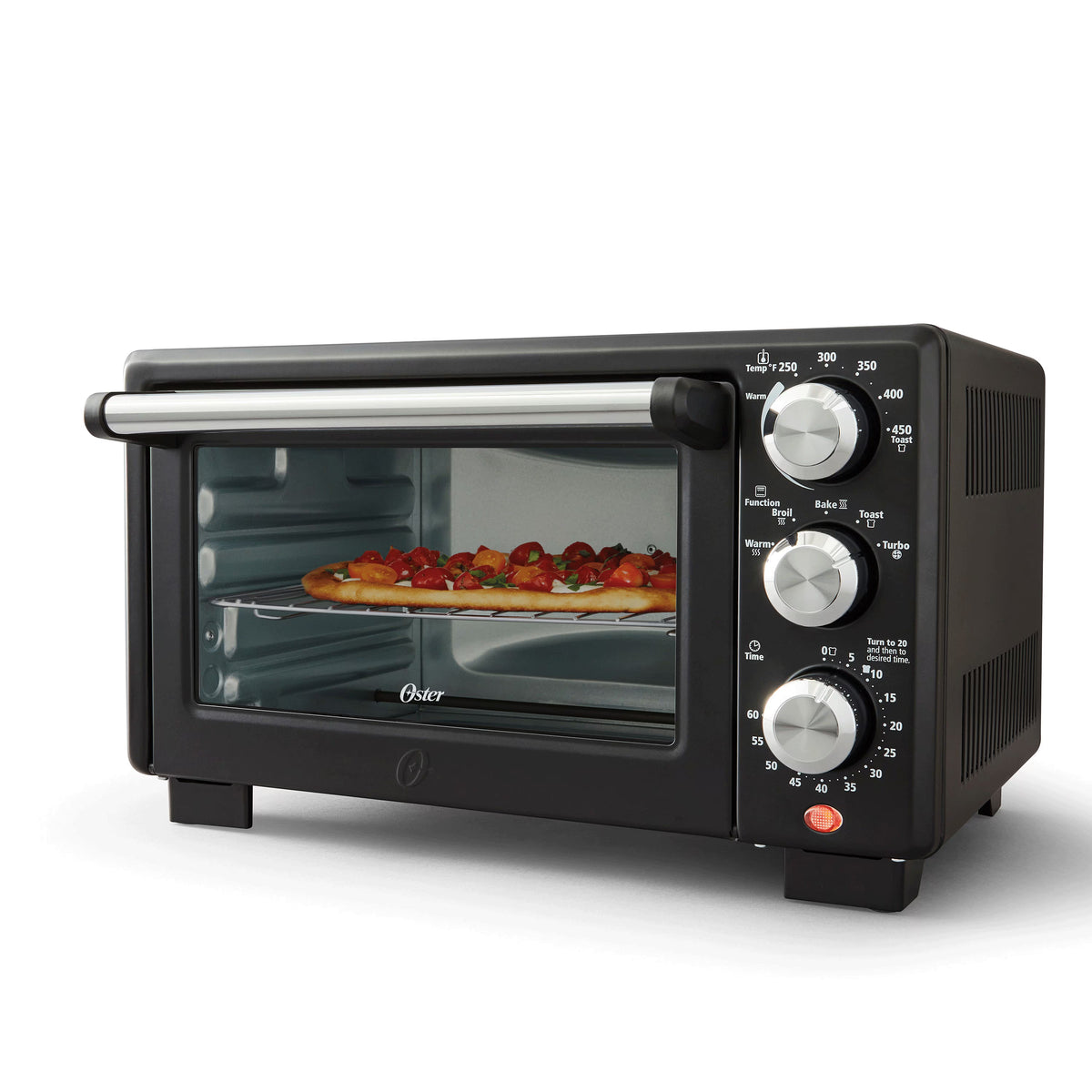 Oster? Convection 4-Slice Toaster Oven, Matte Black, Convection Oven and Countertop Oven