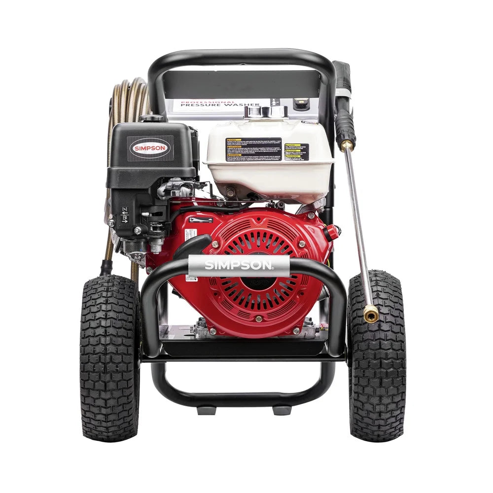Simpson PowerShot 4000 Ps i3.5 GPM Professional Gas Pressure Washer with AAA Triplex Pump, 0 Volts