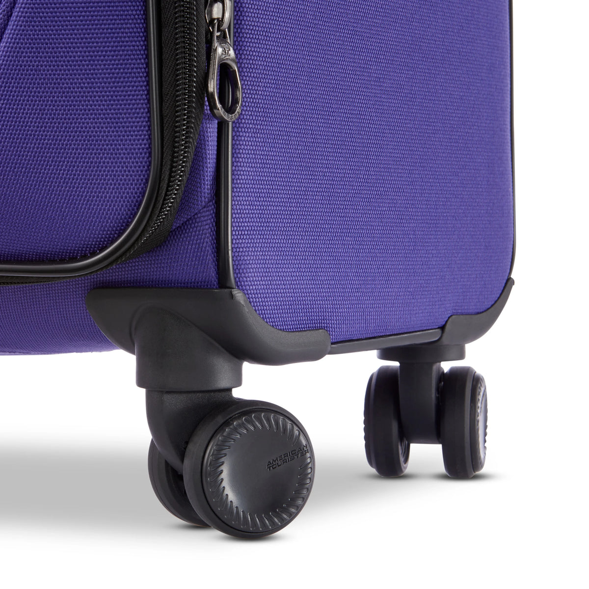 American Tourister X-Lite 3-Piece Luggage Set with Spinner Wheels - Light Grey