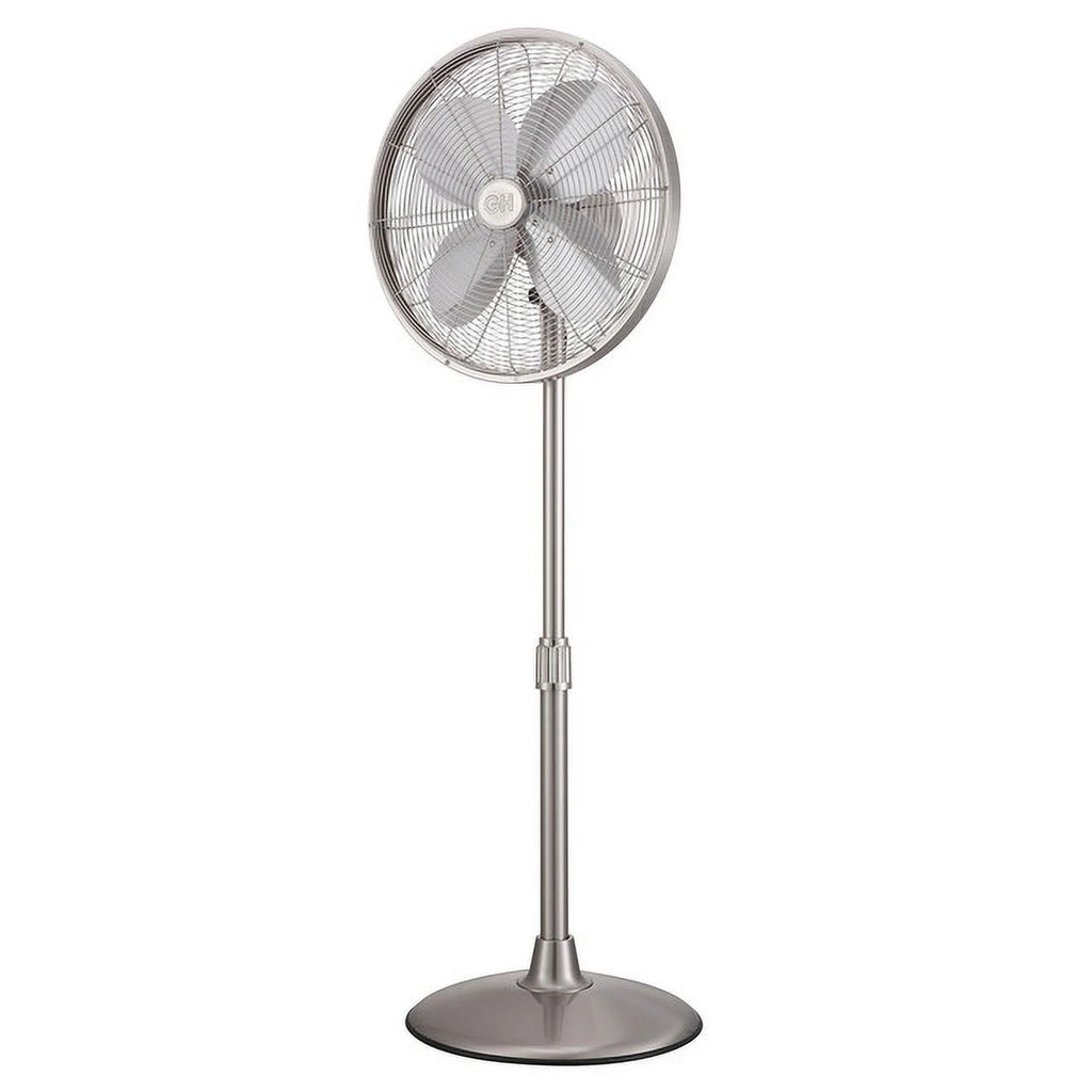 Good Housekeeping 16" 3-Speed Oscillating Pedestal Fan