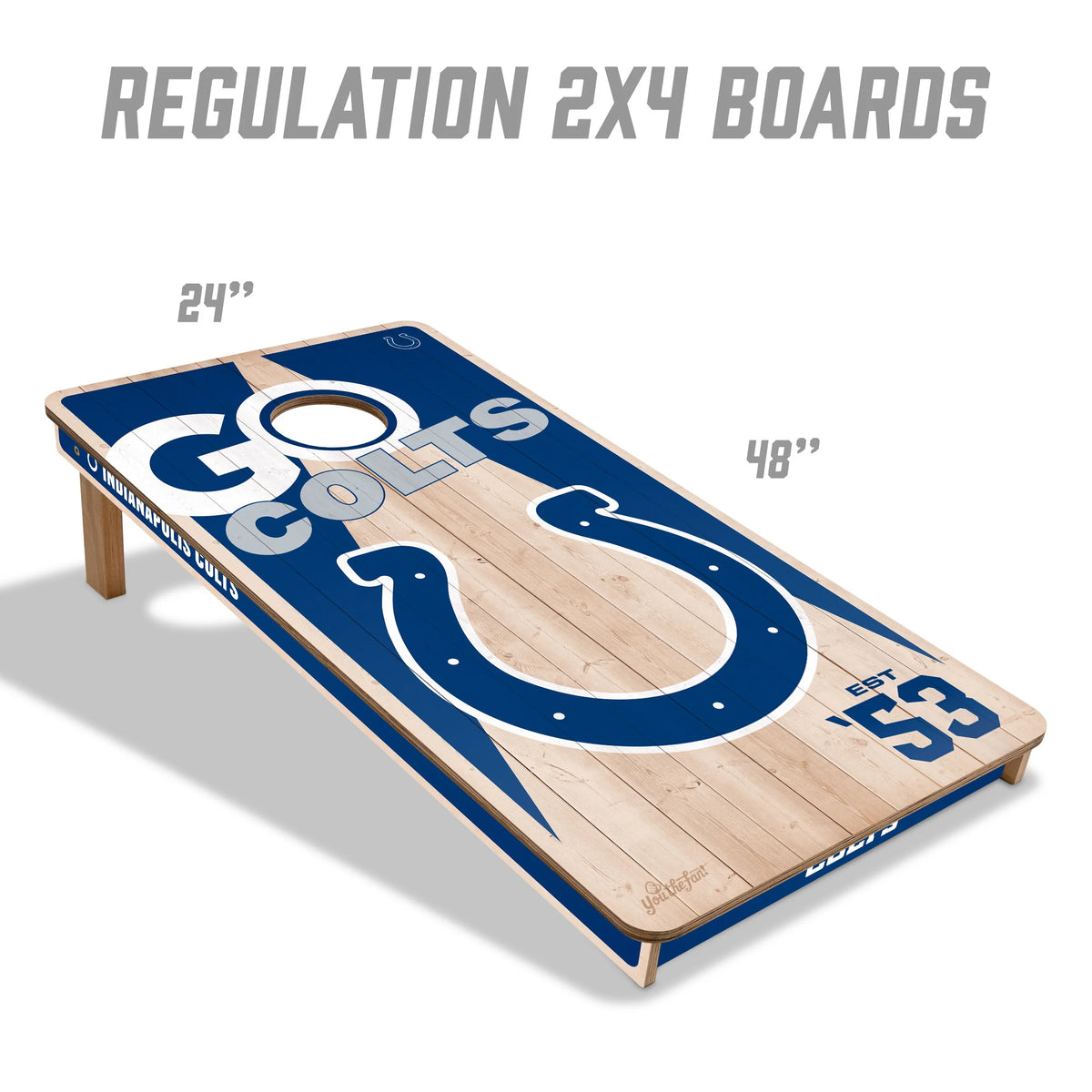 YouTheFan NFL Buffalo Bills 2' x 4' Cornhole Game