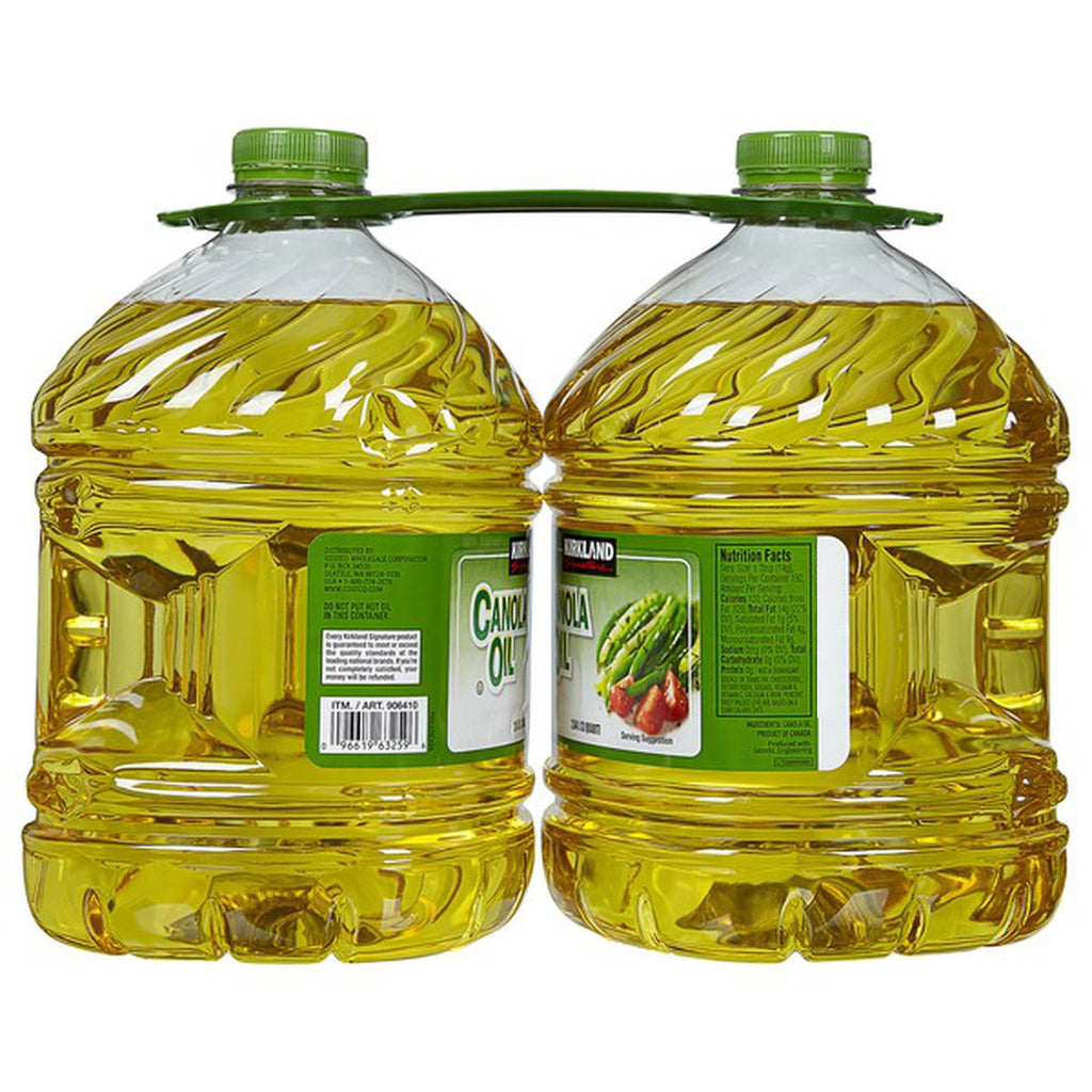 Kirkland Signature, Canola Oil, 3 qt, 2-count