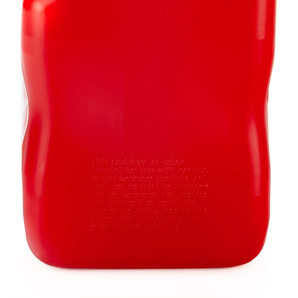VP Racing 3512-CA, 5.5-Gallon Square Motorsport Jug Red (3 Pack), w/Utility Jug Battery Powered Fuel Transfer Pump (1 Pack)
