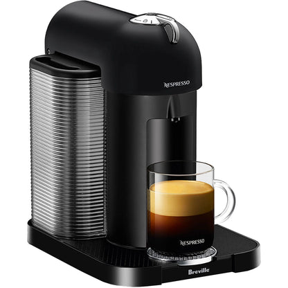 Breville Nespresso Vertuo Coffee & Espresso Single-Serve Machine in Matte Black