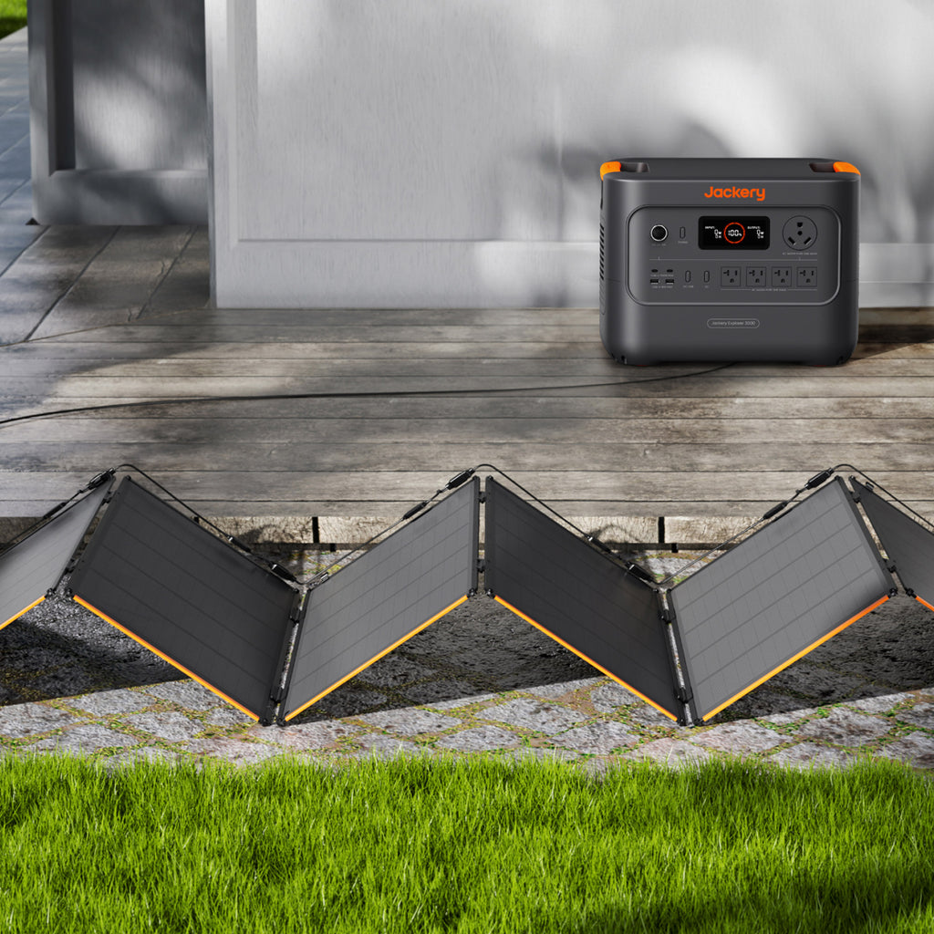 Jackery Explorer 3000 Solar Generator with 500W Solar Panel