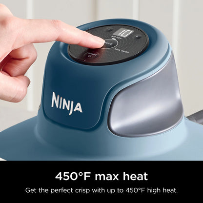 Ninja Crispi 3-in-1 Portable Glass Air Fryer Cooking System, 1500W, 4-Qt & 5-Cup TempWare Glass Containers with Storage Lids, Microwave, Freezer & Dishwasher Safe, White, FN100WH