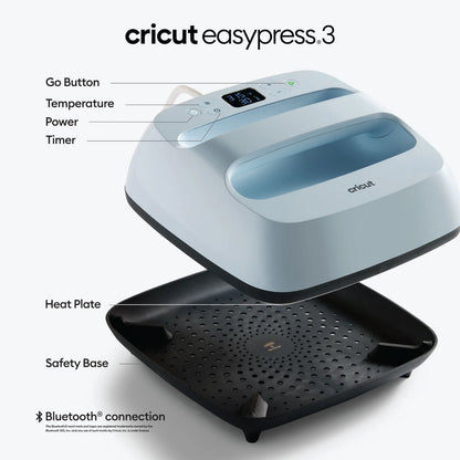 Cricut Maker 3 Electric Die-Cutting Machine with Rainbow Vinyl and Tools Bundle
