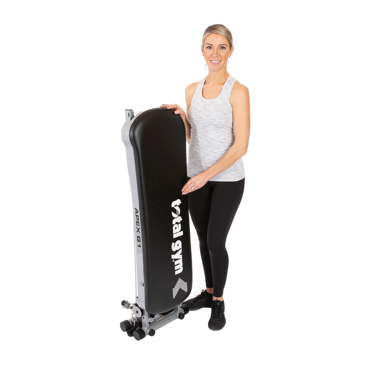 Total Gym APEX G5 Home Fitness Incline Weight Trainer Equipment w/ 10 Resistance Levels