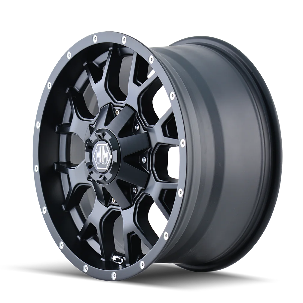 Mayhem Warrior-8015 20X9 6X135/6X139.7 18Et 106Cb Matte Black