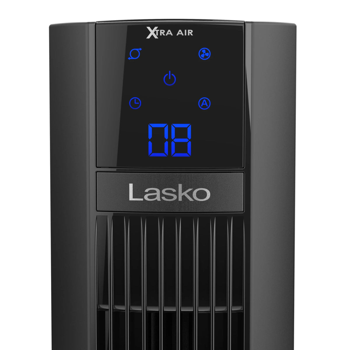 Lasko Xtra Air? 48" 4-Speed Oscillating Remote Controlled Tower Fan, Black T48336