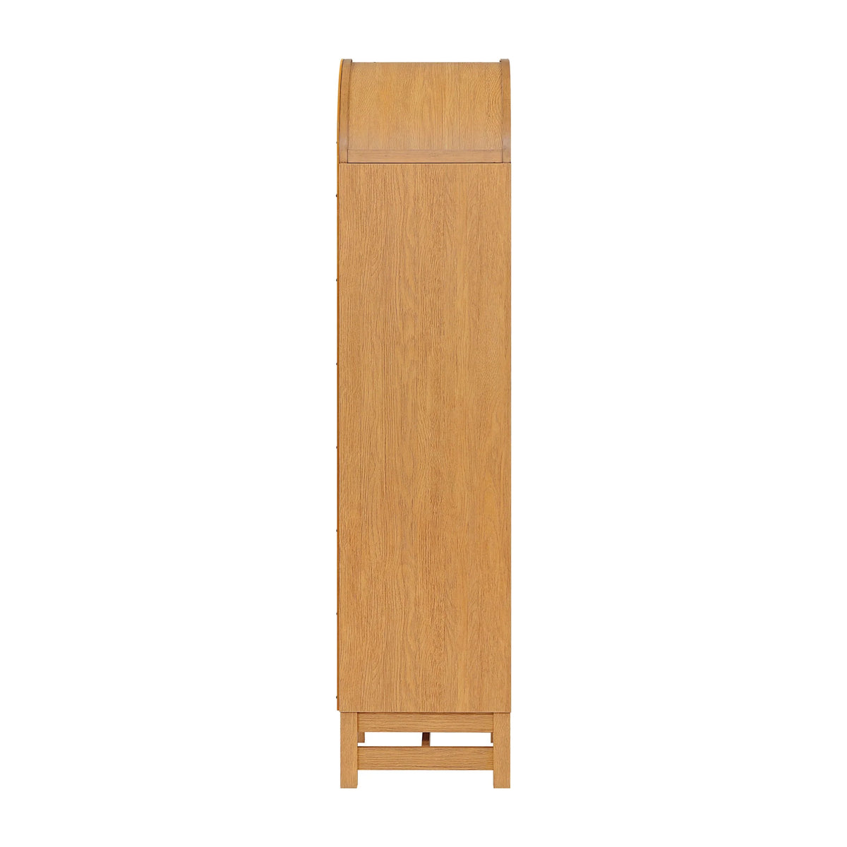 Better Homes & Gardens Juliet Narrow Arch Bookcase, Rich Black and Light Honey