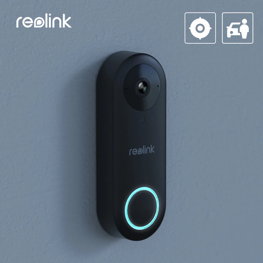 Reolink 2K 5MP Video Doorbell Camera 5G Wifi Security Home Doorbell Chime, Person &Package Detection