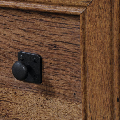 Sauder Palladia 6-Drawer Bedroom Dresser, Vintage Oak Finish