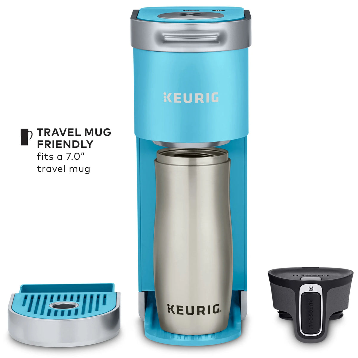 Keurig K-Mini Plus Single Serve K-Cup Pod Coffee Maker, Dusty Rose