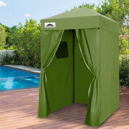 EAGLE PEAK Flex Ultra Compact 4 ft x 4 ft Pop-up Changing Room Canopy, Portable Privacy Cabana
