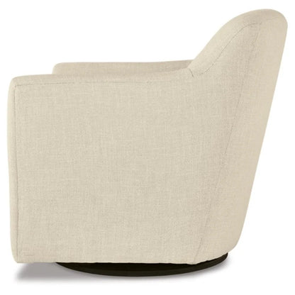 Signature Design by Ashley Bradney Beige Swivel Accent Chair