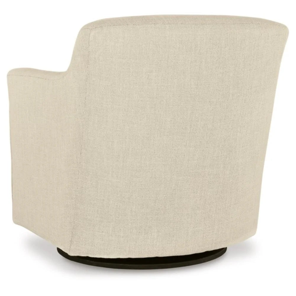 Signature Design by Ashley Bradney Beige Swivel Accent Chair