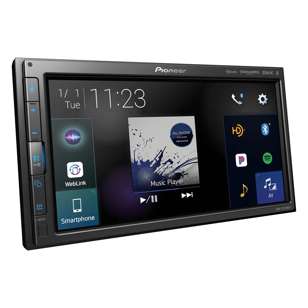 New Pioneer DMH-C2550NEX 6.8" Modular Chassis Multimedia Receiver with License Plate Camera