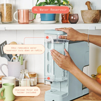 Beautiful Perfect Grind�?Programmable Single Serve Coffee Maker, White Icing by Drew Barrymore