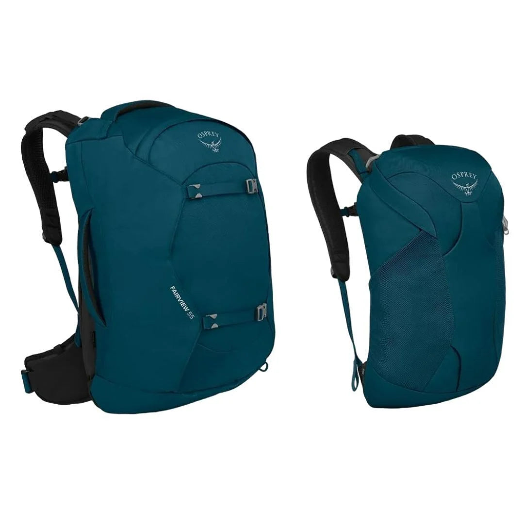 Osprey Fairview 55L Womens Travel Backpack - Night Jungle Blue