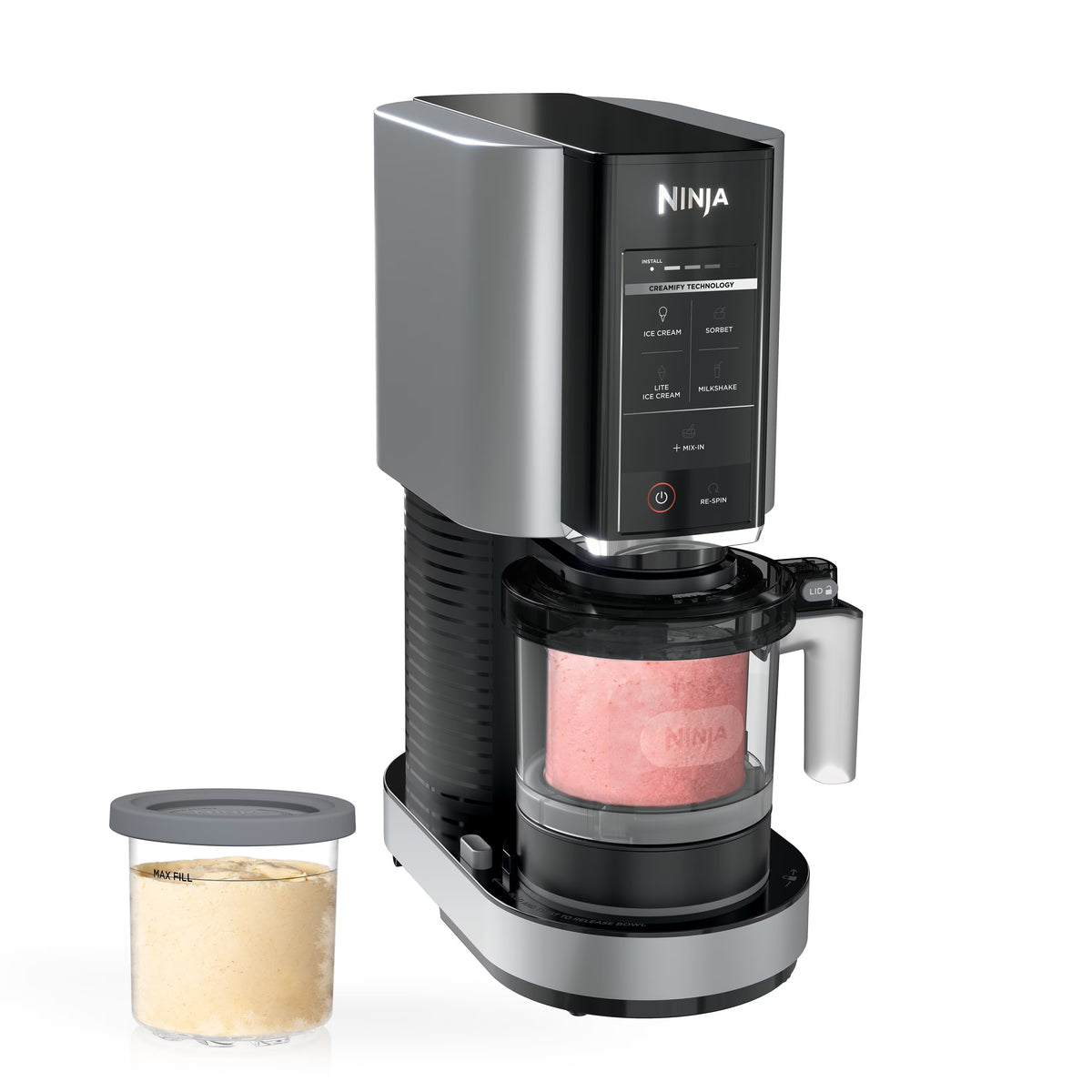Ninja? CREAMi? Ice Cream Maker, 5 One-Touch Programs, with 2 Pints Included, Walmart Exclusive