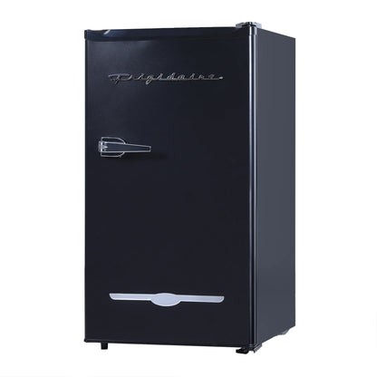 Frigidaire EFR376-C-PINK 3.2-Cu.-Ft. 65-Watt Retro Bar Fridge with Side Bottle Opener (Pink)