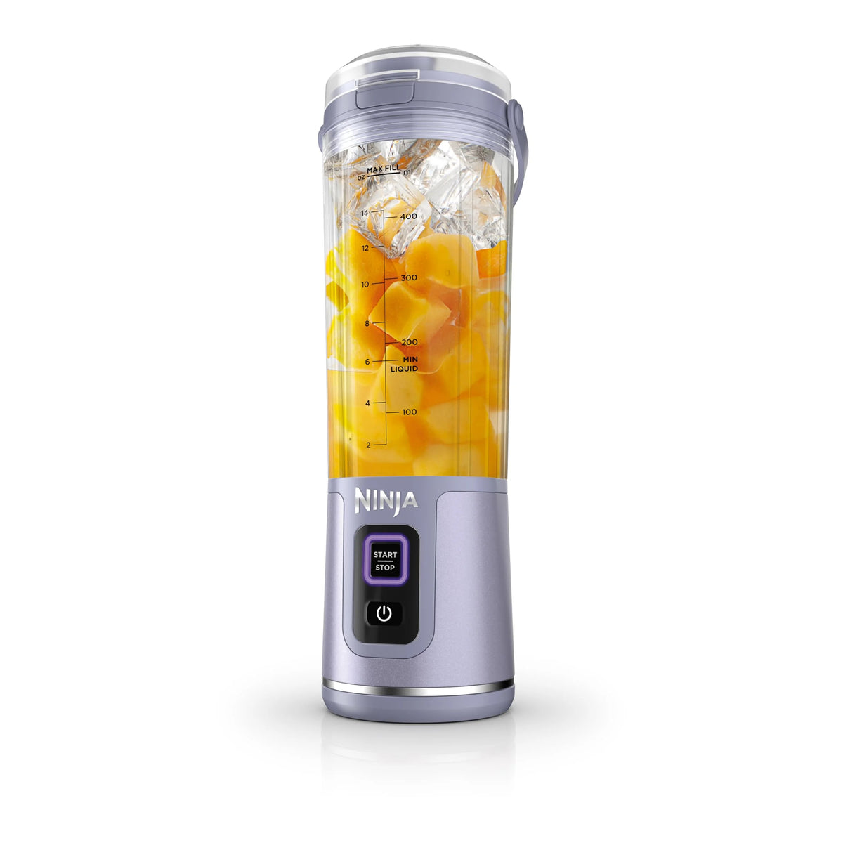 Ninja Blast Portable Blender, Cordless, 18oz. Vessel, Personal Blender for Shakes & Smoothies, BPA Free, Leakproof Lid & Sip Spout, USB-C Rechargeable, Dishwasher Safe Parts, Metallic Purple,