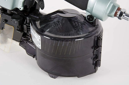 Metabo HPT Coil Siding Nailer, 1-1/2 inch to 2-1/2 inch Siding Nails, Side load, Tilt Bottom Magazine NV65AH2