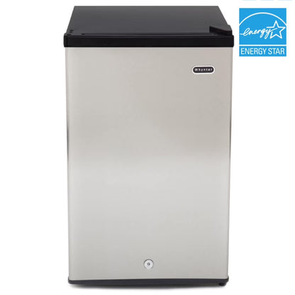 Whynter 3.0 cu. ft. Energy Star Upright Freezer with Lock �C Stainless Steel (Cuf-301SS)