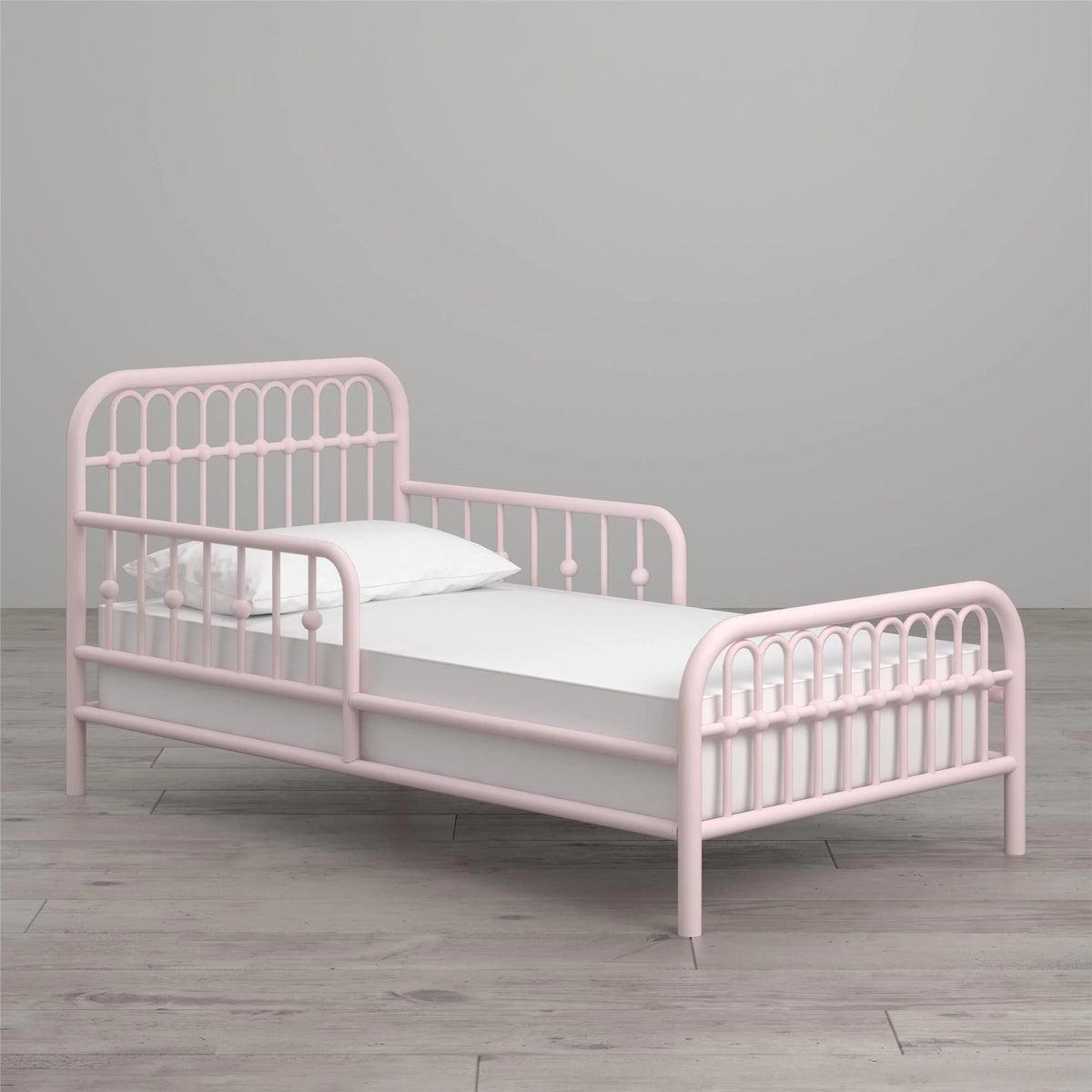 Little Seeds Monarch Hill Ivy Metal Toddler Bed, Gold