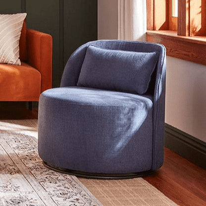 Better Homes & Gardens Juliet Modern Arch Swivel Accent Chair, Cream Boucle