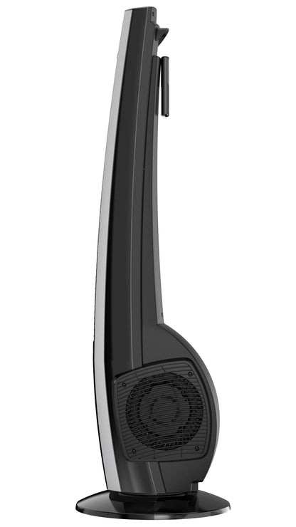 Lasko 38" 4-Speed Hybrid Oscillating Remote Controlled Tower Fan. Black, T38415