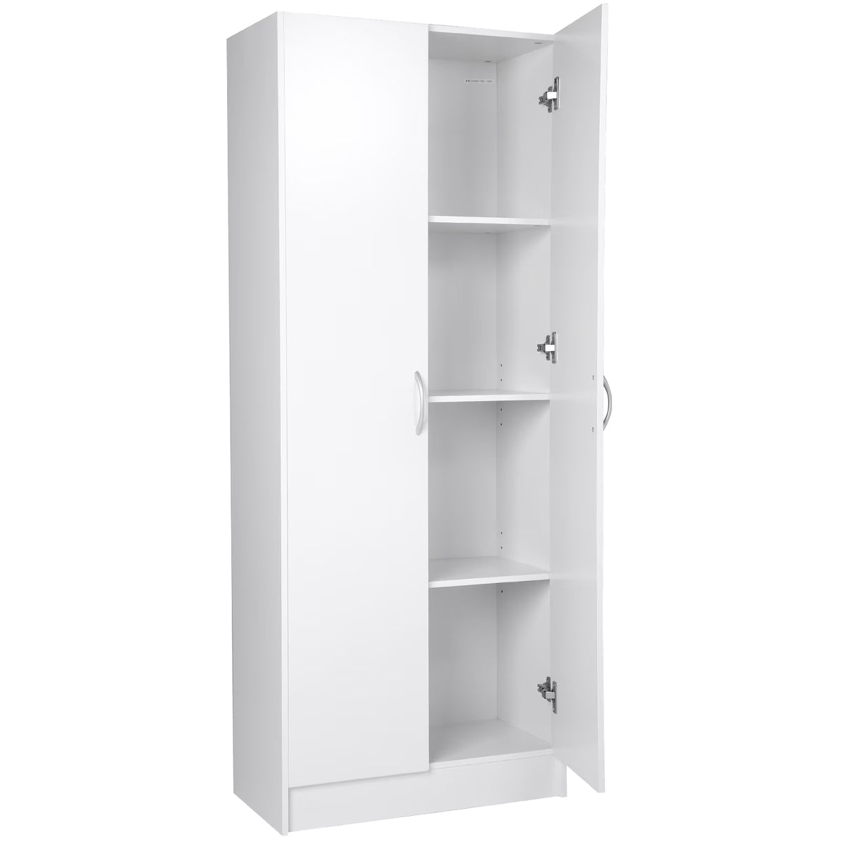 KFFKFF Kitchen Pantry Cabinet with Doors and Adjustable Shelves ��24" x 12" x 60" Tall Food Pantry Storage Cabinet for Kitchen, Living Room and Dinning Room 110LB Loading