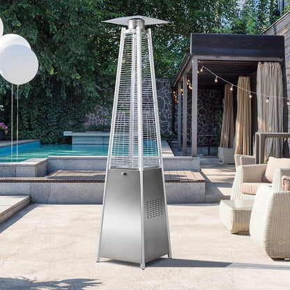 Pamapic 42000 BTU Stainless Steel Propane Patio Heater