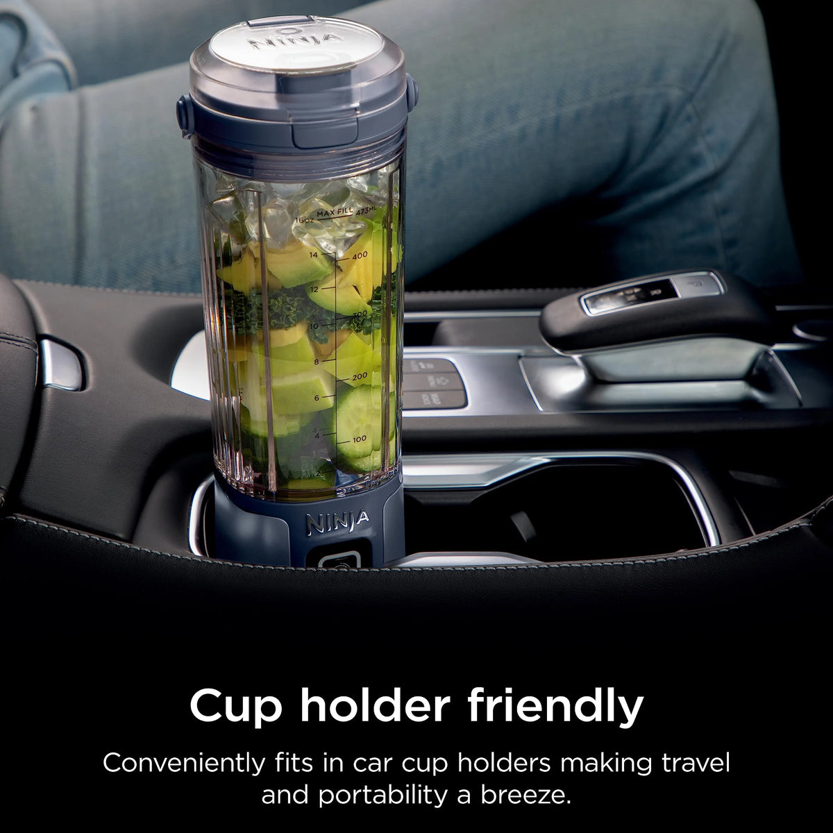 Ninja Blast Portable Blender, Cordless, 18oz. Vessel, Personal Blender for Shakes & Smoothies, BPA Free, Leakproof Lid & Sip Spout, USB-C Rechargeable, Dishwasher Safe Parts, Metallic Purple,