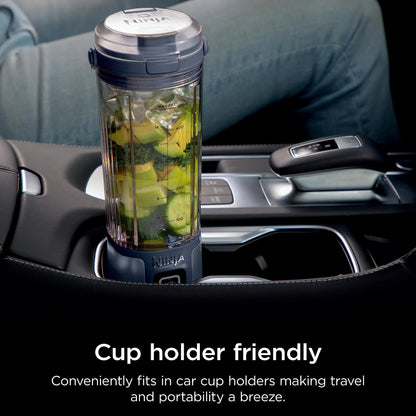 Ninja Blast Portable Blender, Cordless, 18oz. Vessel, Personal Blender for Shakes & Smoothies, BPA Free, Leakproof Lid & Sip Spout, USB-C Rechargeable, Dishwasher Safe Parts, Metallic Purple,