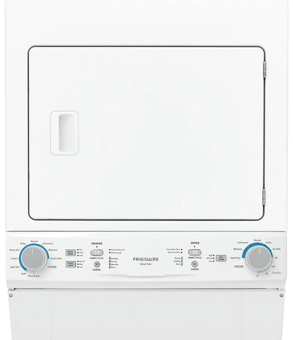 Frigidaire 5.5 Cu. Ft. 120 V White Electric Washer & Dryer