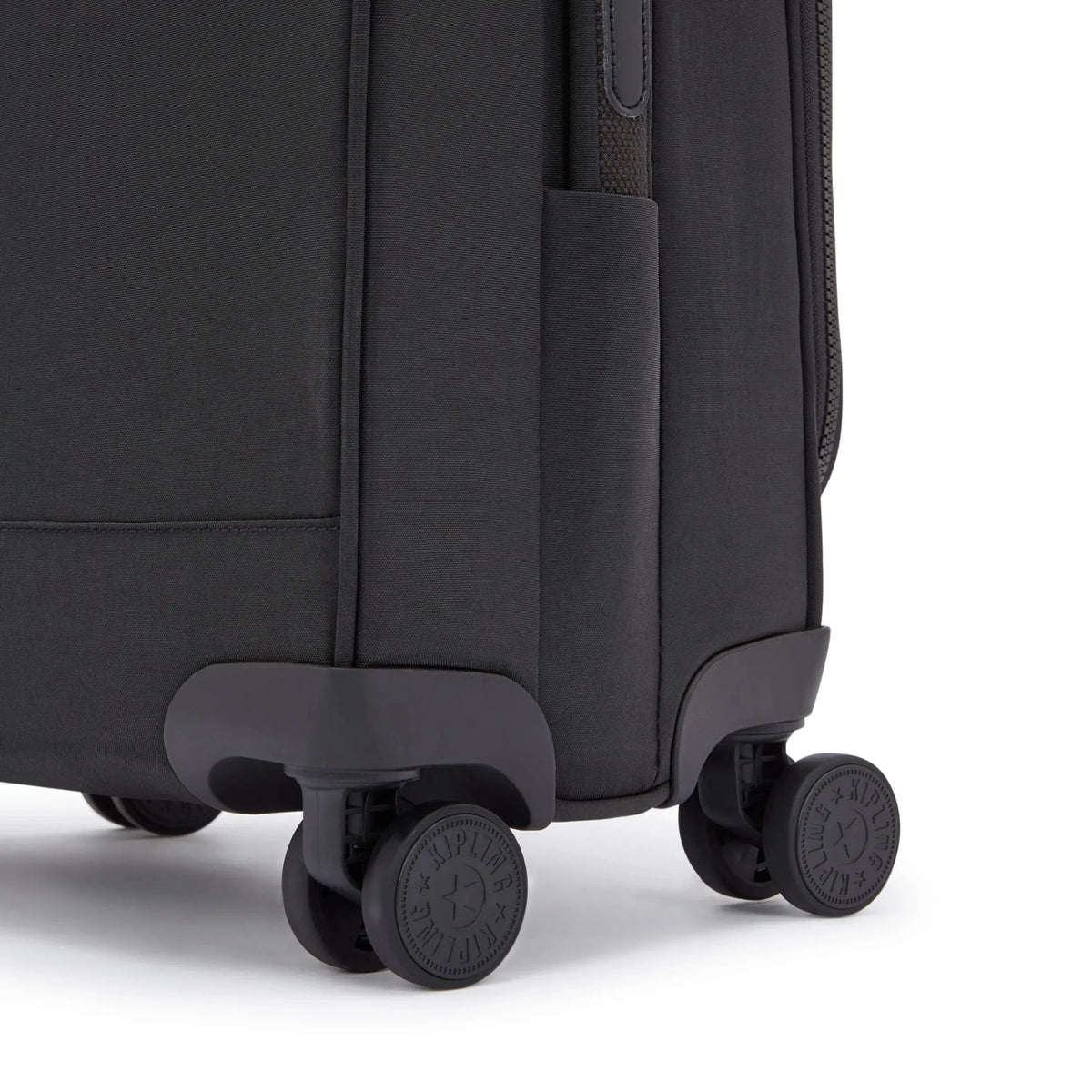 Kipling New Youri Spin Small 4 Wheeled Rolling Luggage Black Noir