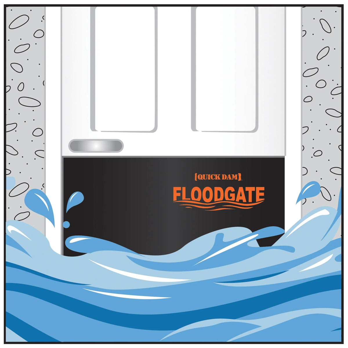 Quick Dam Flood Gate Fits 35"- 40"