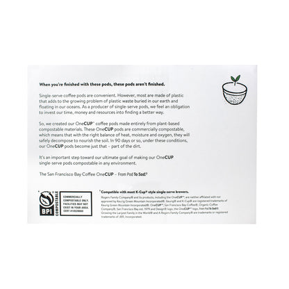 San Francisco Bay Coffee French Roast OneCup, 100-count