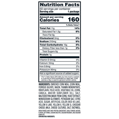 Cheetos Crunchy, Flamin' Hot, 1 oz, 50-count