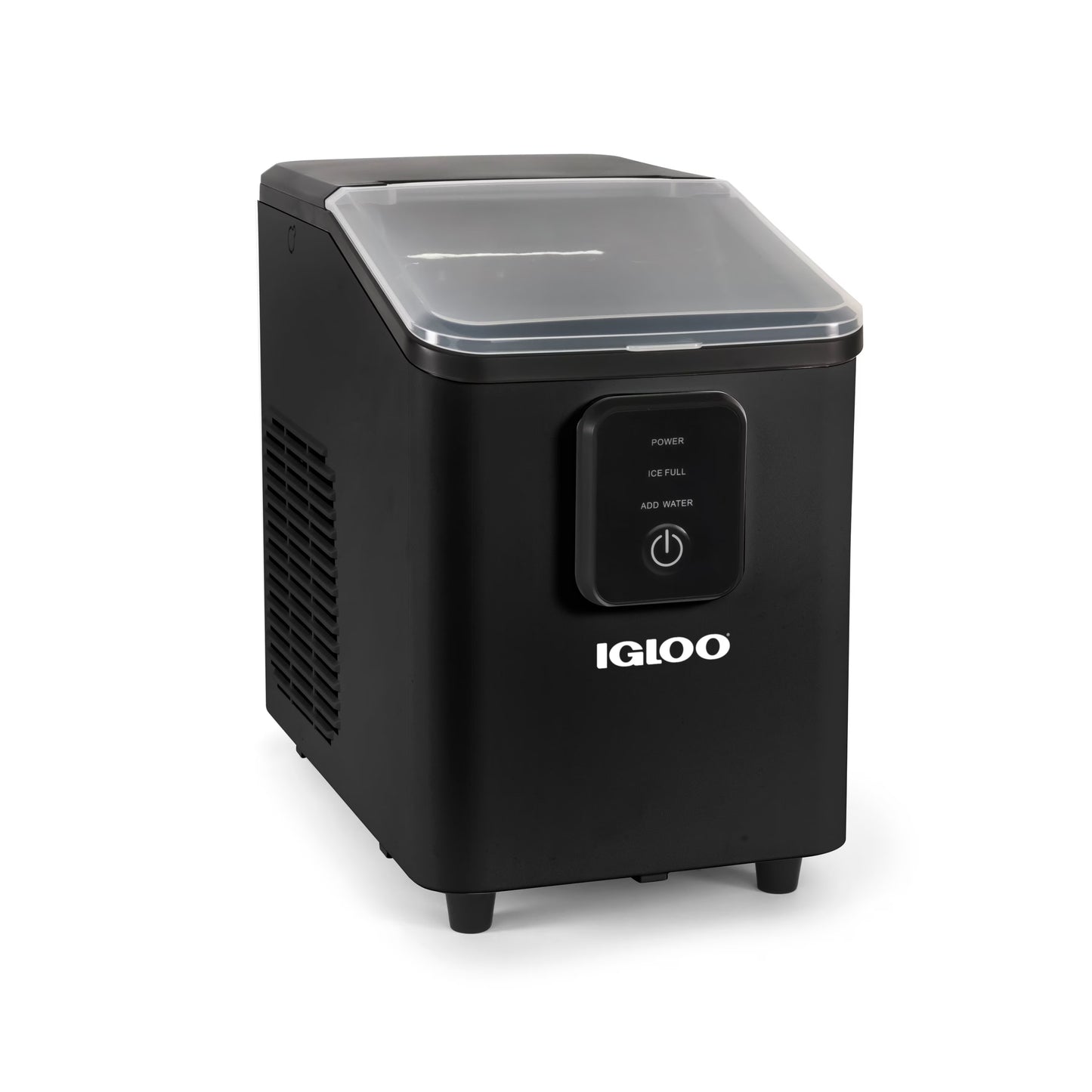 Igloo Self-Cleaning Countertop Ice Maker - Compact and Portable - Creates 26 lbs. Per Day, 8 Pieces Ready Every 7-8 Minutes - Includes Ice Scoop and Basket - Aqua
