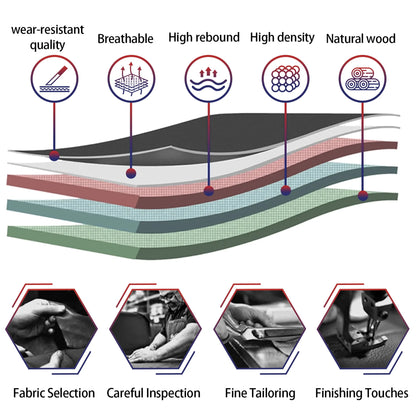 JONPONY Big and Tall Office Chair 500LBS Executive Office Chair Massage and Footrest Ergonomic Computer Desk Chair Reclining High Back Leather Office Chair Lumbar Back Support Swivel Rolling,Black
