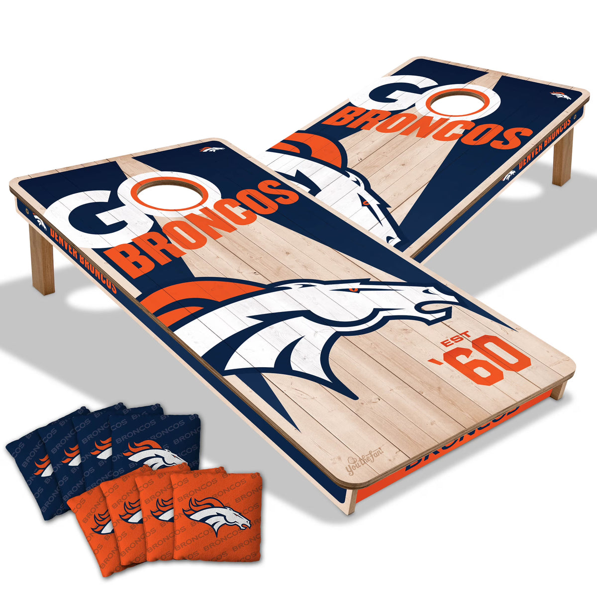 YouTheFan NFL Buffalo Bills 2' x 4' Cornhole Game